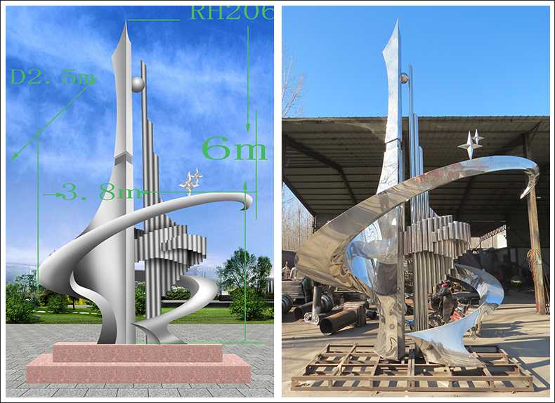 大型星空体育娱乐莱切赞助商，星空体育娱乐莱切赞助商厂家，室外大型景观雕塑